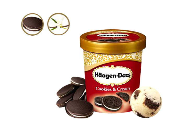 COOKIES AND CREAM Hagen-Dazs 100ML